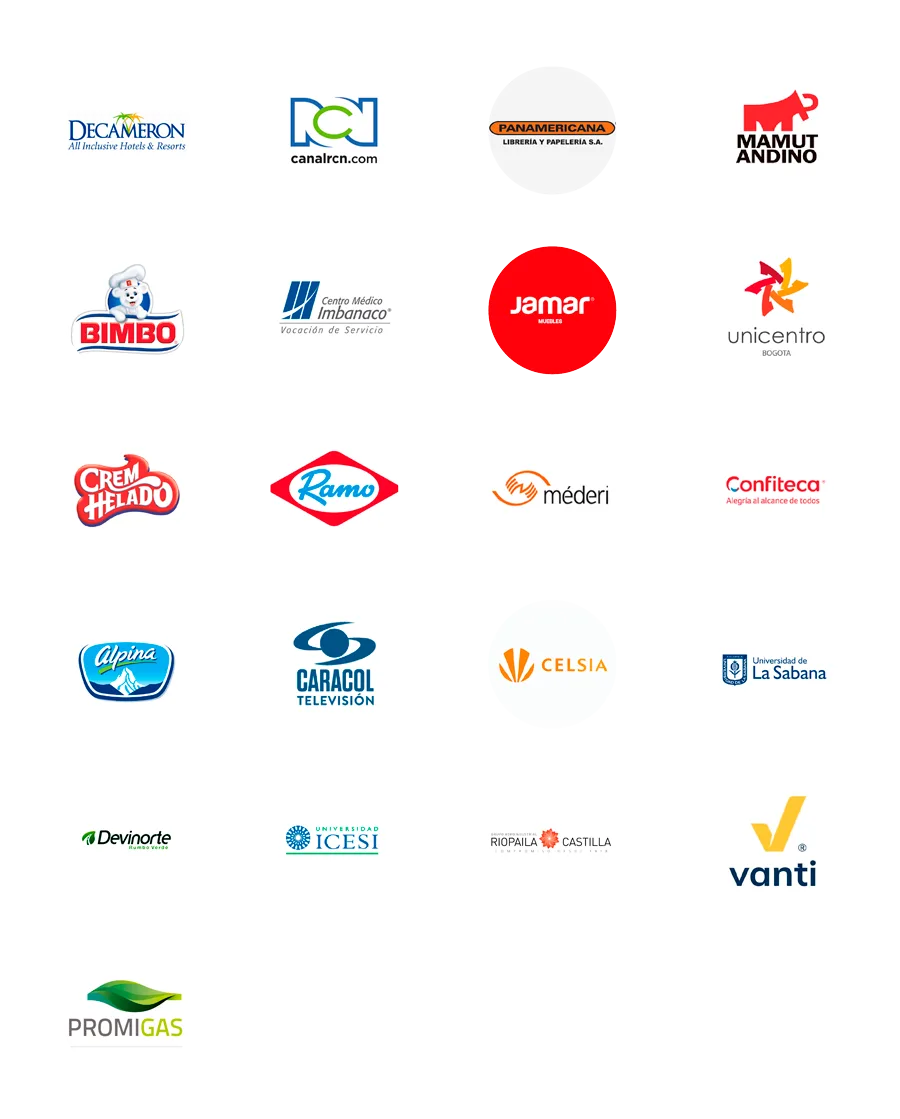 Estas son algunas de las empresas visitadas a lo largo de nuestra experiencia en gestión y - GARIX Ingeniería